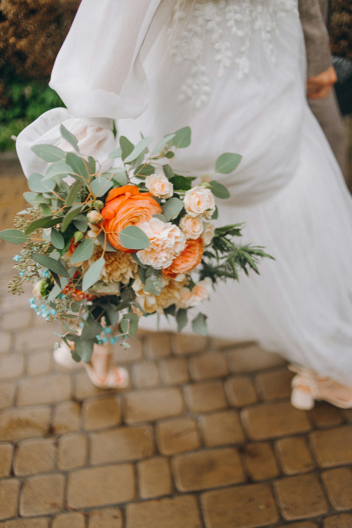 Dettaglio floreale di un matrimonio